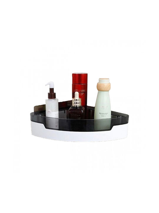 Corner Wall Mounted Bathroom Shelf Plastic