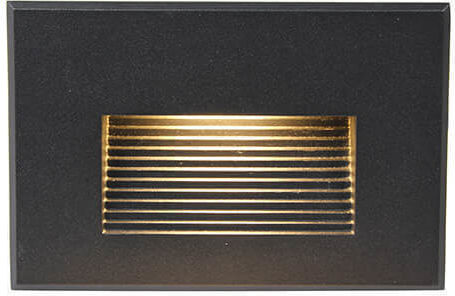 Sun Light Wall-Mounted Outdoor Ceiling Light LED IP65 3W with Warm White Light 11x7εκ.