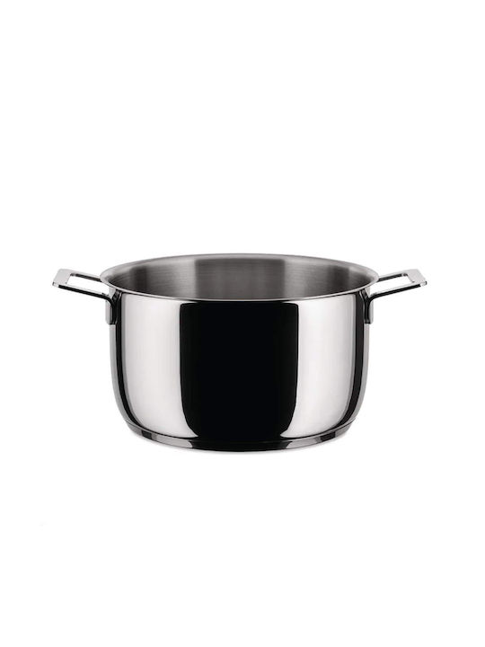 Alessi Stainless Steel Stockpot 16cm