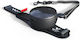 Lishinu Foldable Dog Leash/Lead Strap in Black color up to 30kg