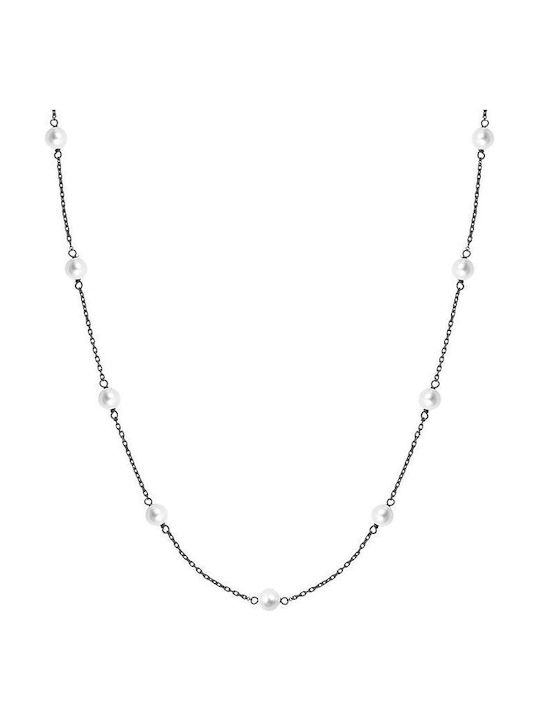 JewelStories "pearly Necklace from Silver with Pearls