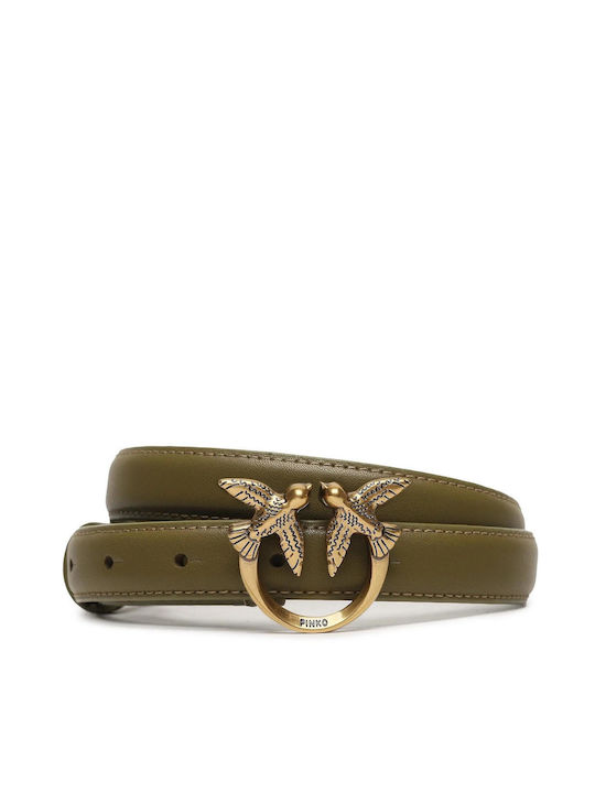 Pinko Women's Belt Khaki