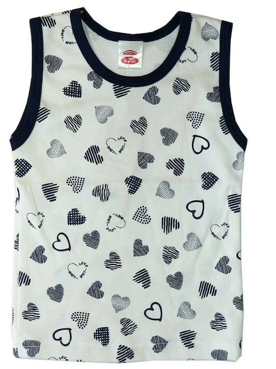 Makoma Kids' Undershirt Tank Top Ecru