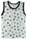 Makoma Kinder-Unterhemd Tank-Top Ecru