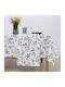 Dimeco Rotunde Aelia Weiß 220x220cm