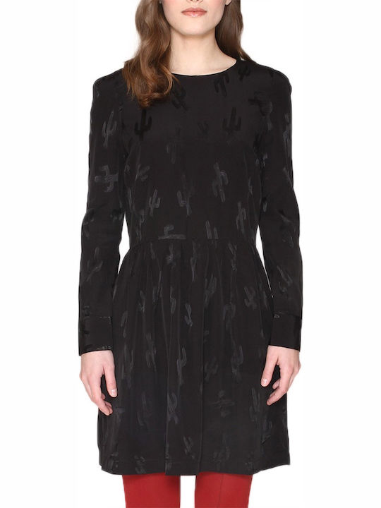Mini Damenkleid für Hochzeit - Taufe Schwarz