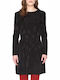 Mini Damenkleid für Hochzeit - Taufe Schwarz