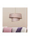 Asir Group Pink Ceiling Light with E27 Socket 32x32x70cm