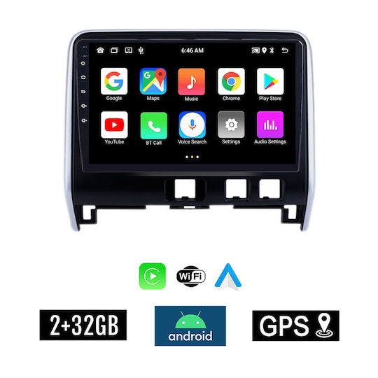 Kirosiwa Car Audio System for Nissan Serena 2016> (Bluetooth/USB/WiFi/GPS/Apple-Carplay/Android-Auto) with Touch Screen 10"