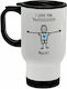 Koupakoupa I Love You Thissss Much Boy Stainless Steel Thermos Bottle 450ml White with Handle