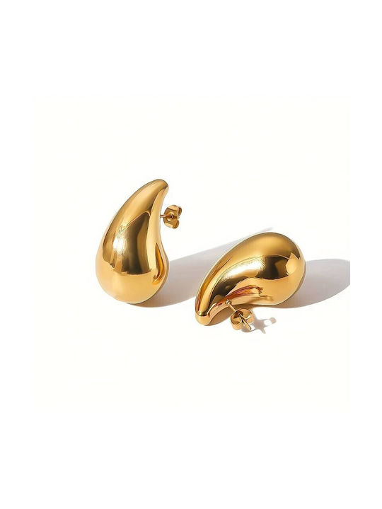 FantazyStores Earrings made of Steel Gold Plated