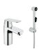 Grohe Eurosmart Cosmopolitan Αναμεικτική Μπαταρία Νιπτήρα Ασημί