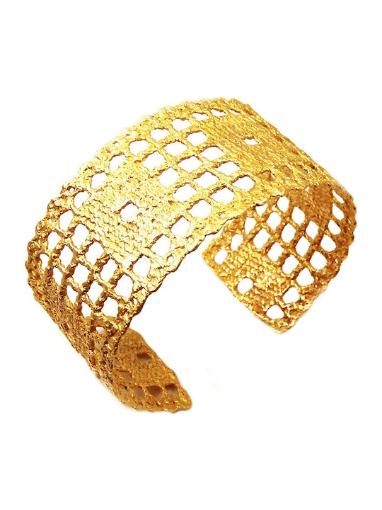 Polytimo Damen Armband aus Messing Vergoldet