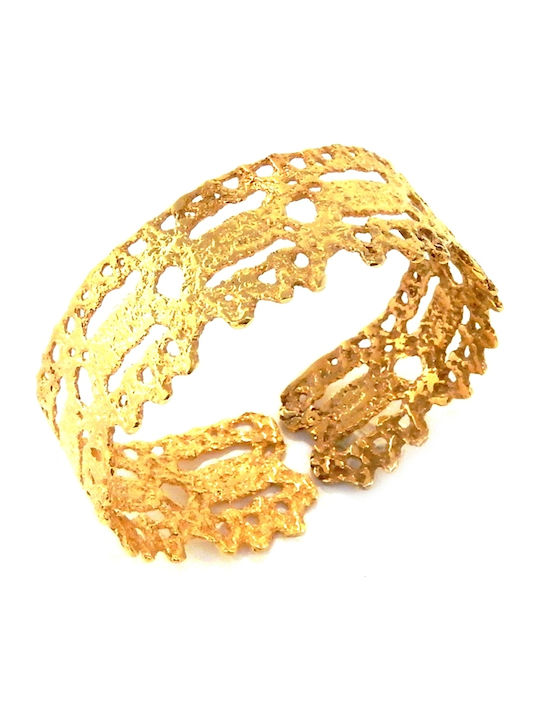 Polytimo Damen Armband aus Messing Vergoldet