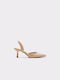 Aldo Leather Beige Heels