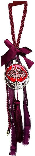 Huaxin Suspendata Amulet Βrad mic Roșu 1buc