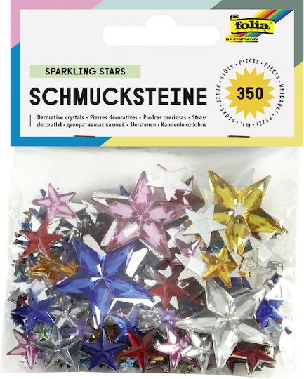 Folia Decorative Element for DIY Crafts 350pcs (Μiscellaneous colours)