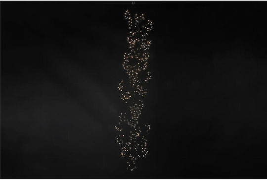 Atmosphera Weihnachtliche Girlande Schwarz 180cm 1Stück