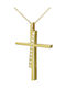 Triantos Women's Gold Cross 14K with Chain