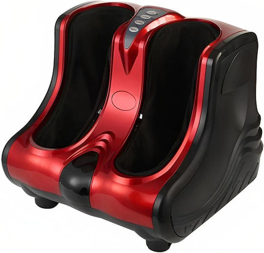 Factory Massage Device for the Legs with Heating Function Red