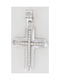 Triantos White Gold Cross 14K