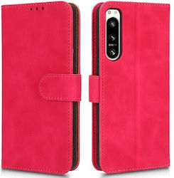 Wallet Δερμάτινο Κόκκινο (Xperia 5 IV)