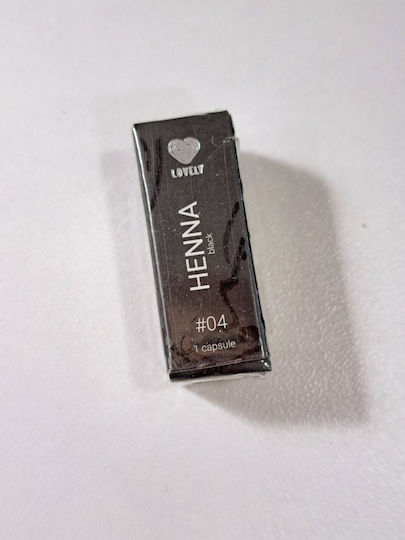 Lovely Vopsea Henna pentru Sprâncene Black #04