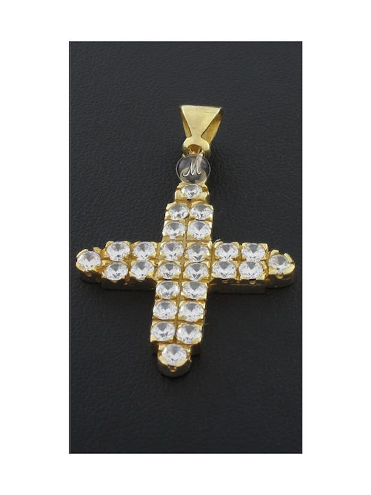 Mertzios.gr Gold Cross 14K