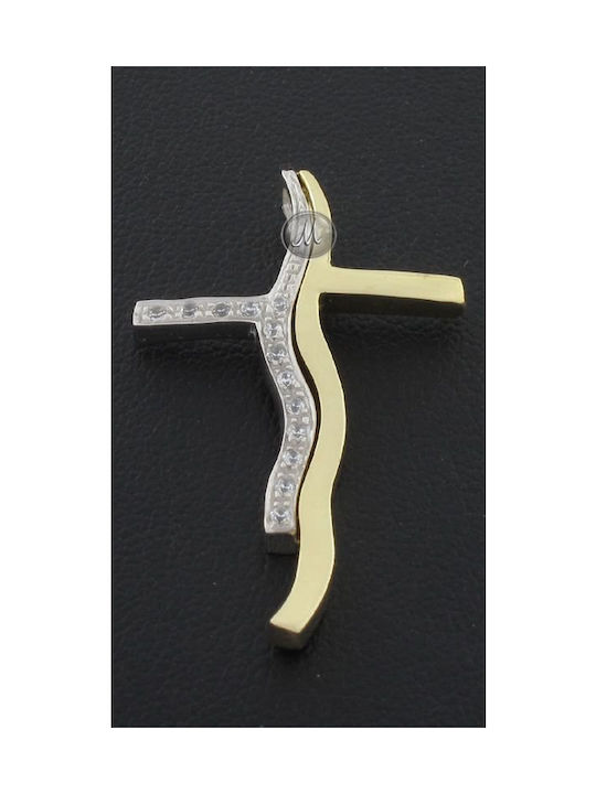 Mertzios.gr Gold Cross 14K