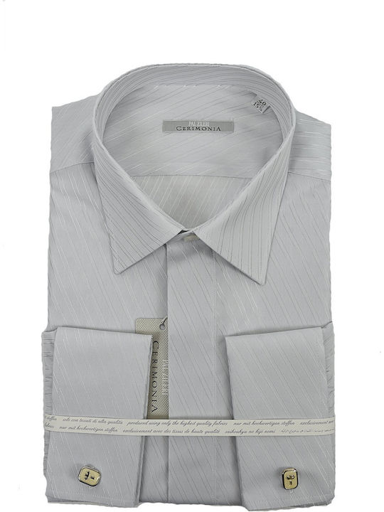 Pal Zileri Cotton Shirt PAGOS GREY