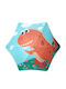 Kids Curved Handle Umbrella Blue