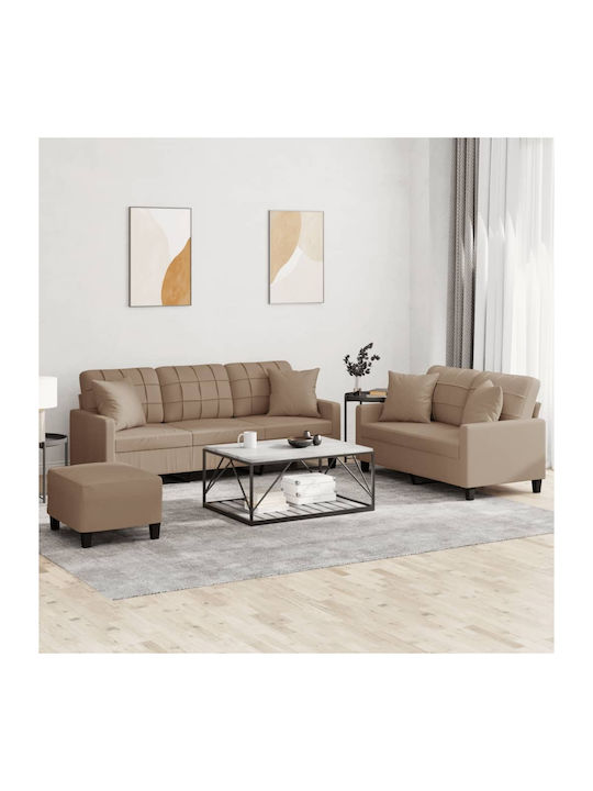 Σετ Σαλονιού 3-Sitzer & 2-Sitzer & Hocker