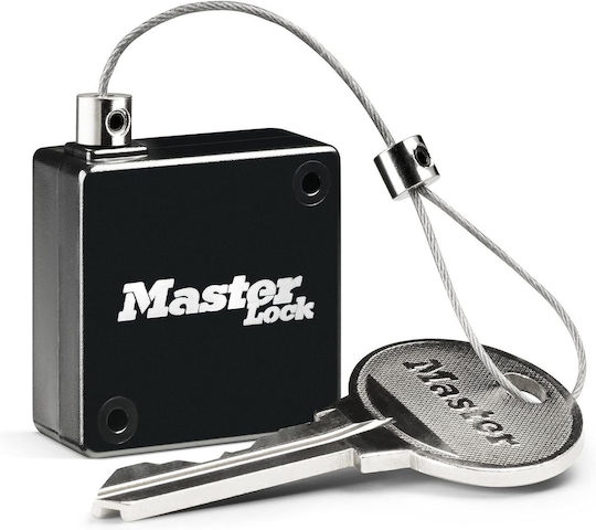 Master Lock Select Access Cătușă Cu Cablu De Sârmă Cu Combinație Neagră