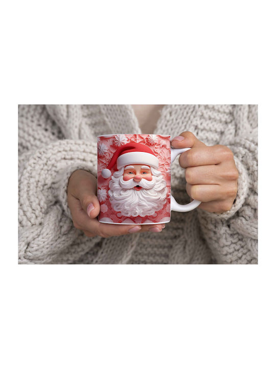 Christmas Mug Ceramic White 1pcs