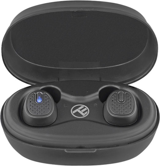 Tellur Mood In ear Bluetooth хендсфри Слушалки с Кутийка за Зареждане Черен