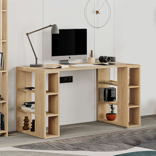 Birou Colmar 140x60x75cm Stejar Safir