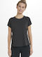 Women's Athletic T-shirt Black