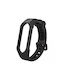 Amazfit Armband Silikon Schwarz (Smart Band 7)