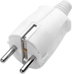 Electropack Φις Ρεύματος Αρσενικό Σούκο Λευκό Electropack Φις Ρεύματος Αρσενικό Σούκο Λευκό