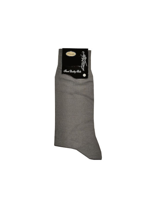 Style & Elegance Men's Socks Gray