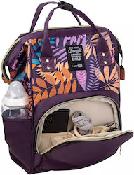 FreeOn Diaper Bag Purple 25x16x40cm.