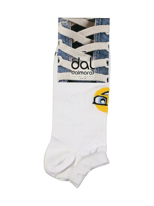 Dal Men's Socks WHITE