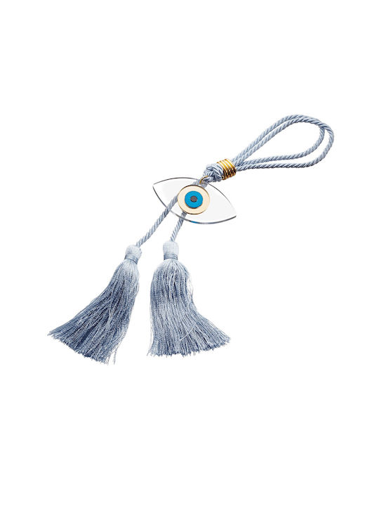 Georgiou Hanging Lucky Charm Burner Light Blue made of Plexiglass 35cm 1pcs