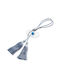 Georgiou Hanging Lucky Charm Burner Light Blue made of Plexiglass 35cm 1pcs