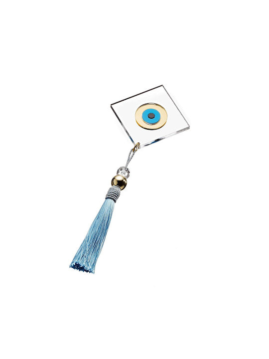 Georgiou Hanging Lucky Charm Burner Light Blue made of Plexiglass 1pcs