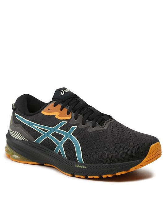 ASICS Gt-1000 11 Herren Sportschuhe Laufen Schwarz Wasserdicht mit Gore-Tex Membran