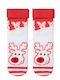 Conte Elegant Damen Weihnachtssocken White 1Pack