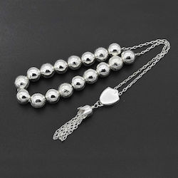 Silver Worry Beads Silver