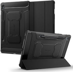 Spigen Flip Cover Silicon / Plastic Rezistentă Negru (Galaxy Tab S9) ACS06857