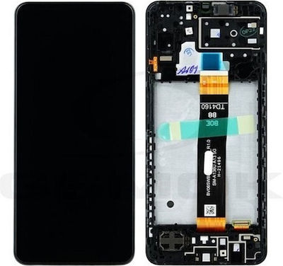 Samsung Οθόνη με Μηχανισμό Αφής και Πλαίσιο για Galaxy A13 5G (Μαύρο)